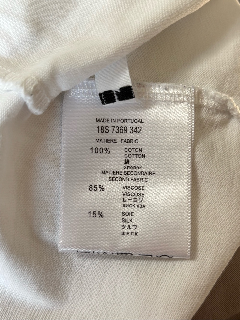 Loewe White Tonal Anagram T-Shirt‎ Men’s Large - Picture 6 of 6